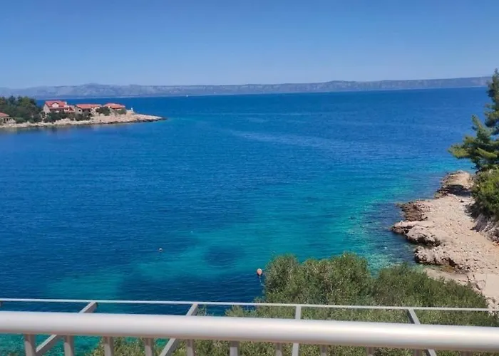 By The Sea Cove Bristva, Korcula - 15205 아파트 *